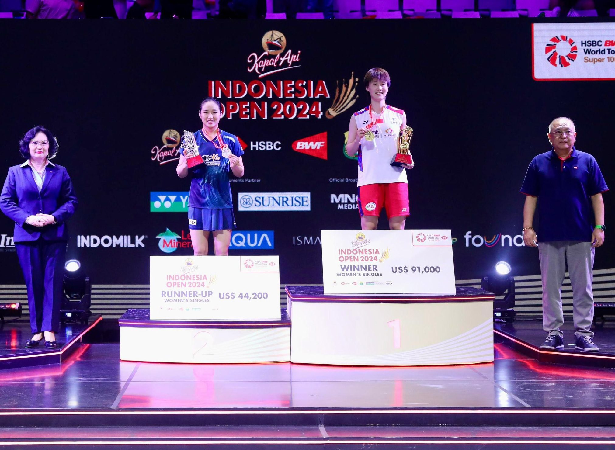 Bintang Lapangan di Indonesia Open 2025